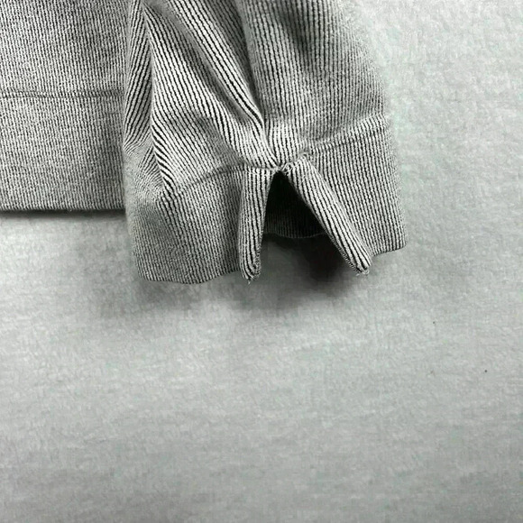 DKNY Ribbed Gray Pullover Hoodie Drawstrings Women’s Plus Size XXL - Picture 4 of 9